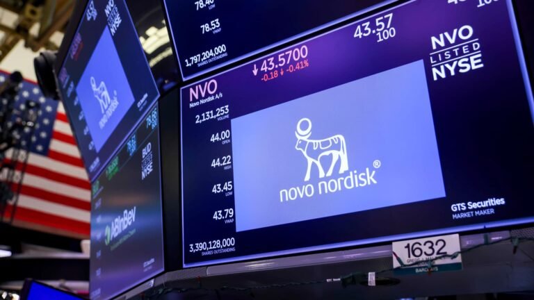 Novo Nordisk shares dive after heart medicine fails trial