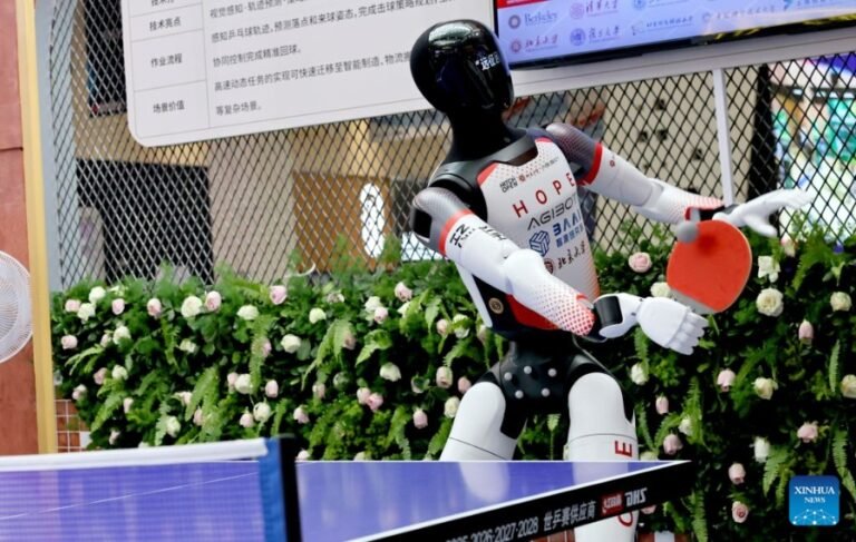 2026 World AI Conference showcases robots in E China’s Shanghai