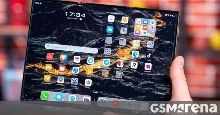 Leaked Huawei Mate XT 2 patent hints at a new design and folding mechanism