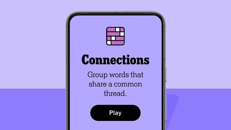 NYT Connections hints and answers for Sunday, July 19 (game #1134)