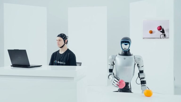 Chinese platform lets people control humanoid robots with thoughts