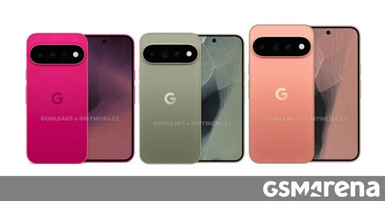New leaked renders reveal every color option for the Pixel 11 lineup