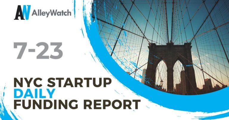 The AlleyWatch Startup Daily Funding Report: 7/23/2026 – AlleyWatch
