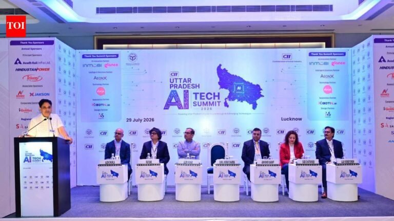 UP sets roadmap to build robust AI ecosystem | Lucknow News