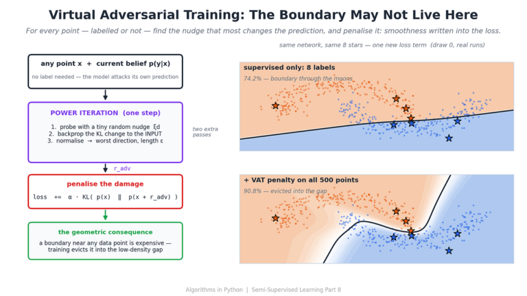 Virtual Adversarial Training — The Boundary May Not Live Here