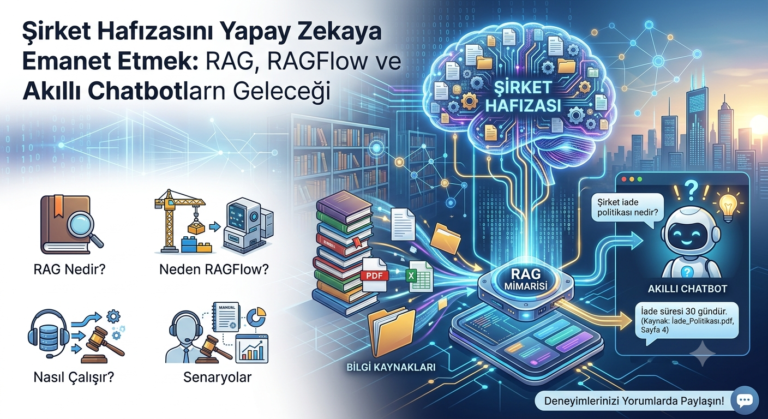 RAG Dünyası: 4 Soruda Şirket Hafızasını Yapay Zekaya Emanet Etmek
