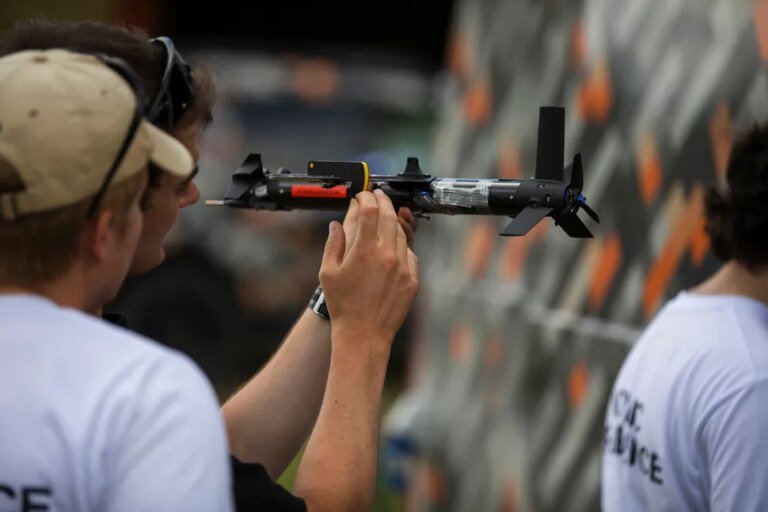 Swedish startup unveils foot-long drone-killing interceptor that can exceed 220 mph