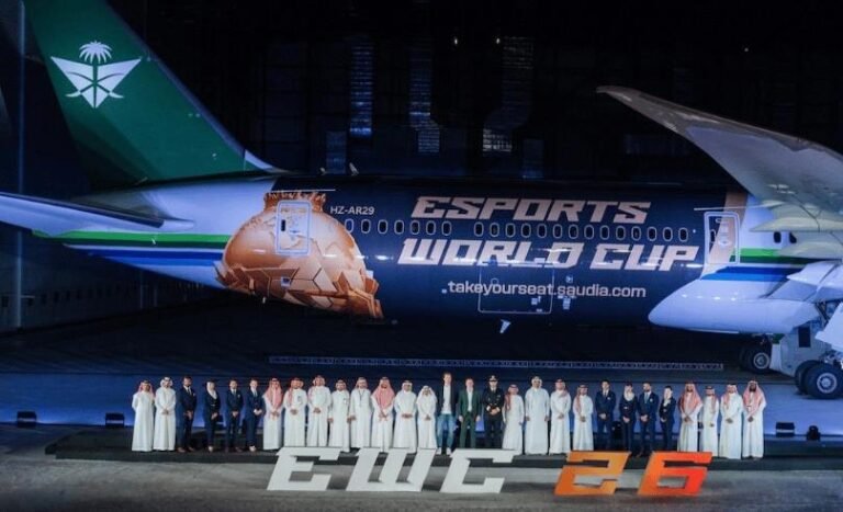 Saudia is Now the Official Airline of the Esports World Cup 2026