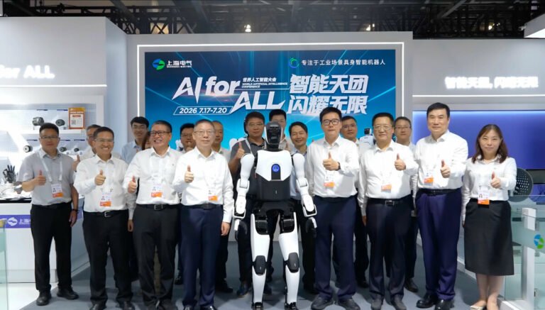 Embodied AI robots and AI-native smart factories: Shanghai Electric boosts EV manufacturing automation