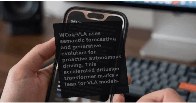 WCog-VLA: Bridging Foresight for Proactive Autonomy