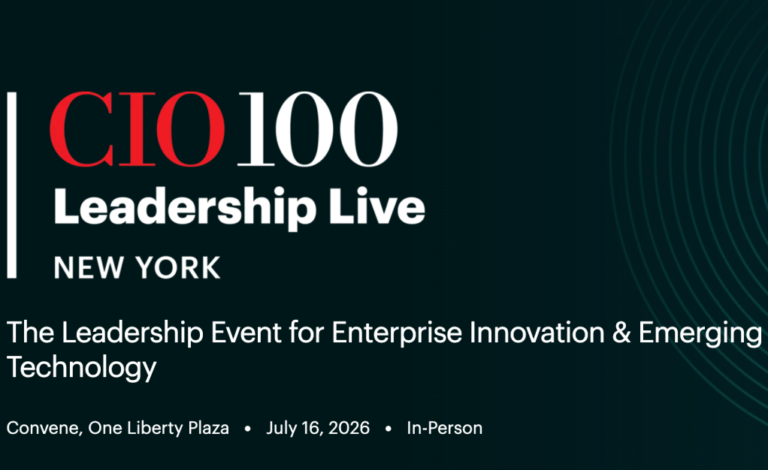 CIO 100 Leadership Live New York: CIOs push past AI pilots for measurable returns