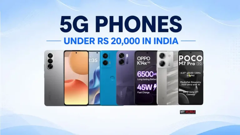 5G Phones Under Rs 20,000 in India ~ My Mobile India