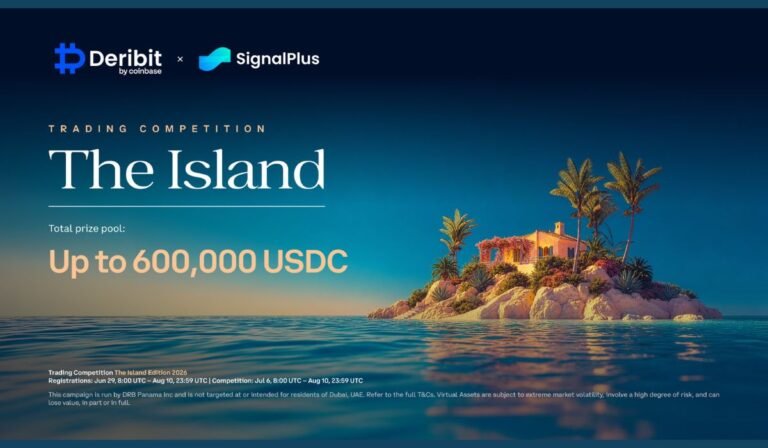 $600,000 USDC on the Line: Deribit and SignalPlus Launch The Island Trading Competition ⋆ ZyCrypto
