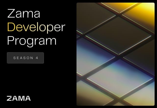 Zama Developer Program for Solidity Developer
