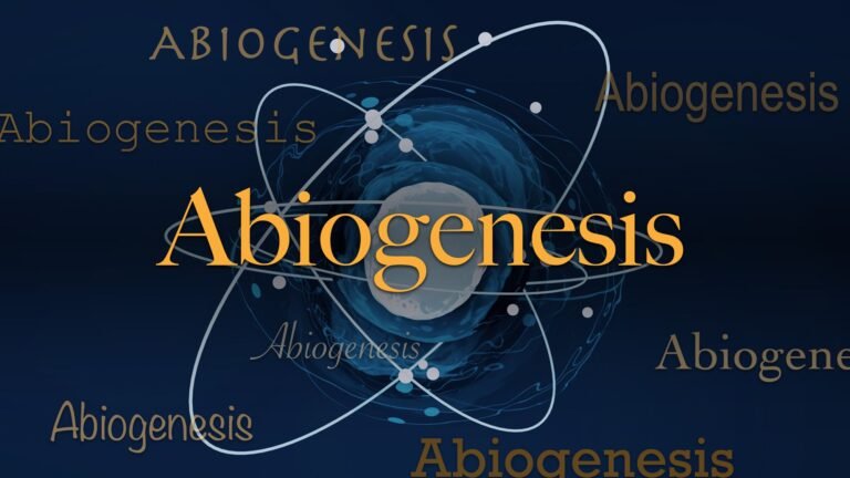 Science word of the day: Abiogenesis