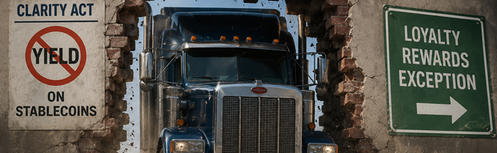 ‘You Could Drive A Truck Through It’: Analyst Warns CLARITY Act Leaves Big Stablecoin Yield Loophole / THE feature / CUToday.info