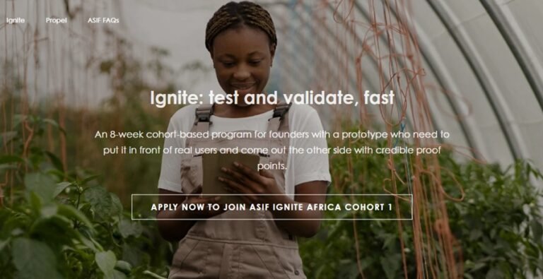 Prototype-stage founders invited to apply for ASIF Ignite Africa programme