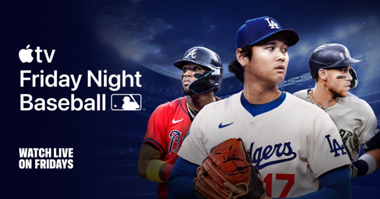 Apple and Major League Baseball announce July “Friday Night Baseball” schedule