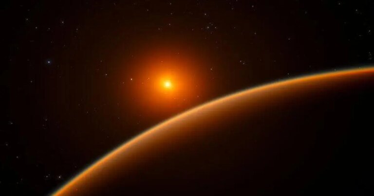 Astronomers just found the first atmosphere on a rocky exoplanet in the habitable zone