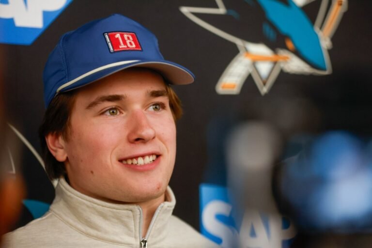 Macklin Celebrini on cover EA Sports’ NHL 27 video game, talks new contract