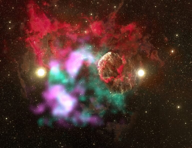 Scientists uncover the first-ever pair of sibling supernovas in the shadow of the famous Jellyfish Nebula