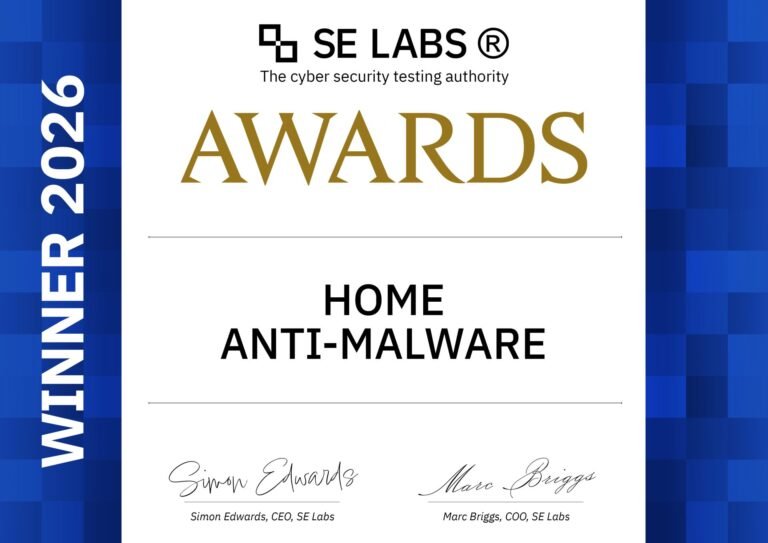McAfee Wins SE Labs’ Highest Honor for Home Anti-Malware Protection
