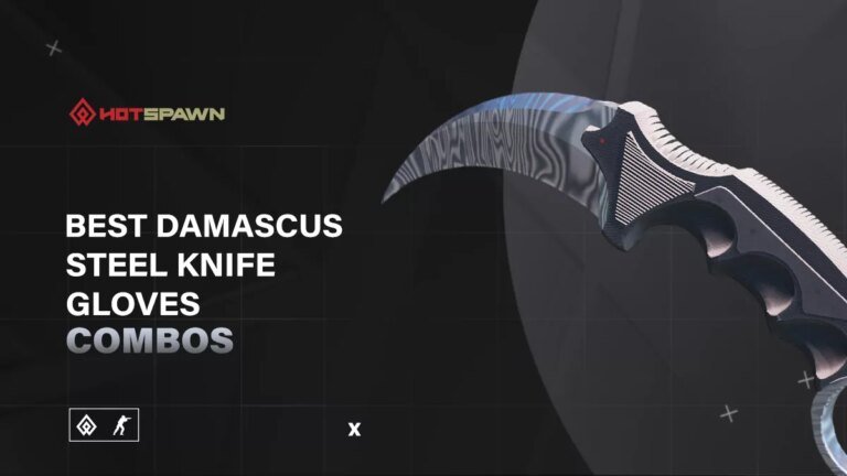 Best Damascus Steel Knife And Glove Combos In CS2
