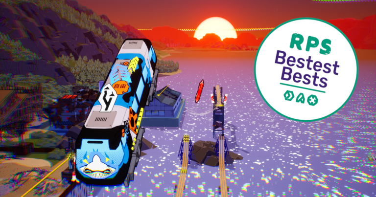 Denshattack review: one of 2026’s best games so far is a racing ruckus of railways, rebellion, and ramen