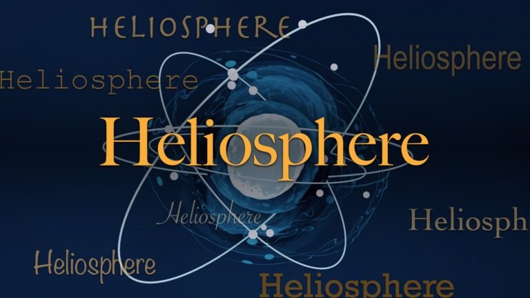 Science word of the day: Heliosphere