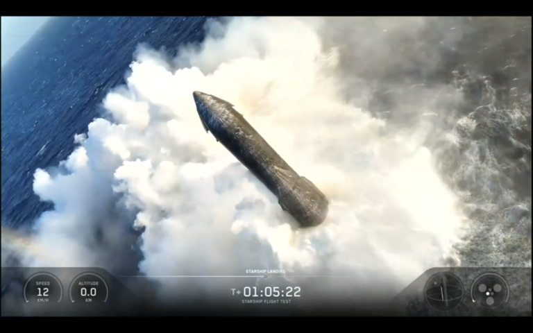 SpaceX’s Starship megarocket makes the ‘softest splashdown’ ever after launching next-gen Starlink satellites in Flight 13 test (video)