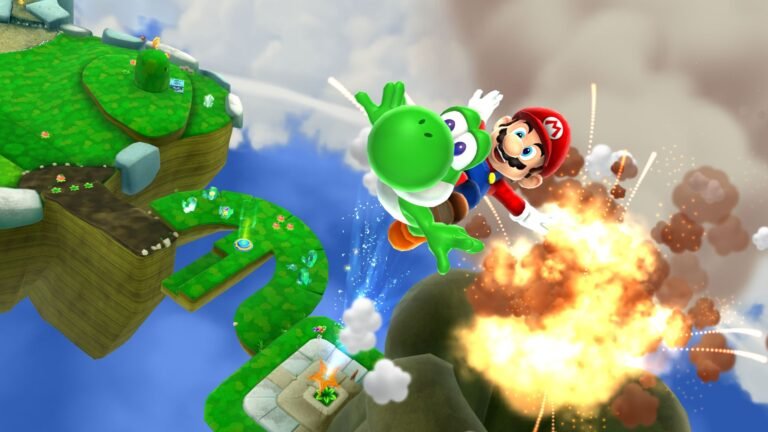 Super Mario Galaxy 2 is hiding an unused “joyful zone” area where Mario can’t stop somersaulting, and he’s absolutely thrilled about it