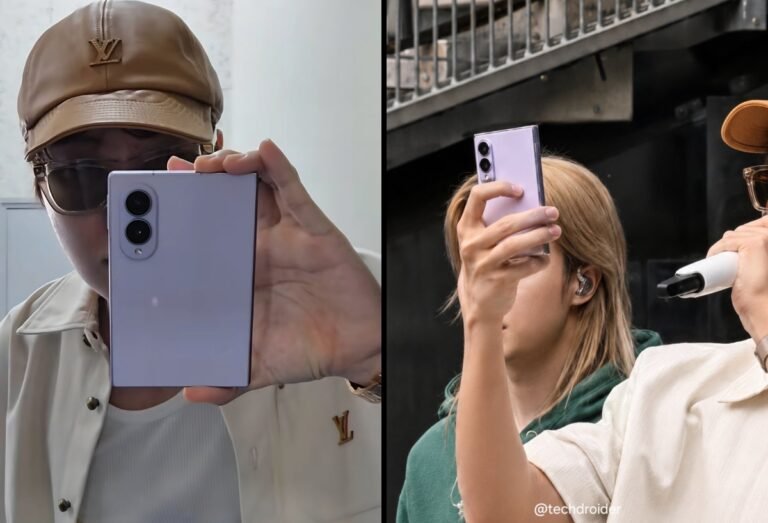 BTS’ J-hope gives us a “BTS” look at the Galaxy Z Fold 8 before Unpacked