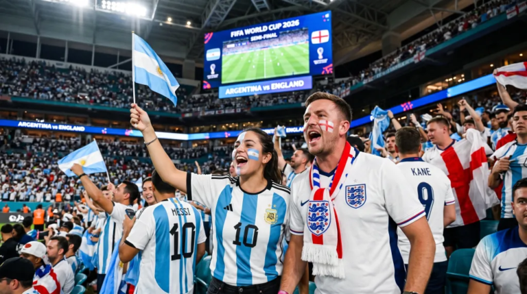 England vs Argentina Live Stream: How to Watch the 2026 Fifa World Cup Semifinal Online for Free