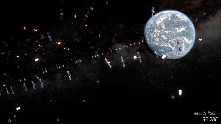Astronomers Use “Blind Stacking” to Uncover Invisible Space Junk Threatening Geosynchronous Orbit