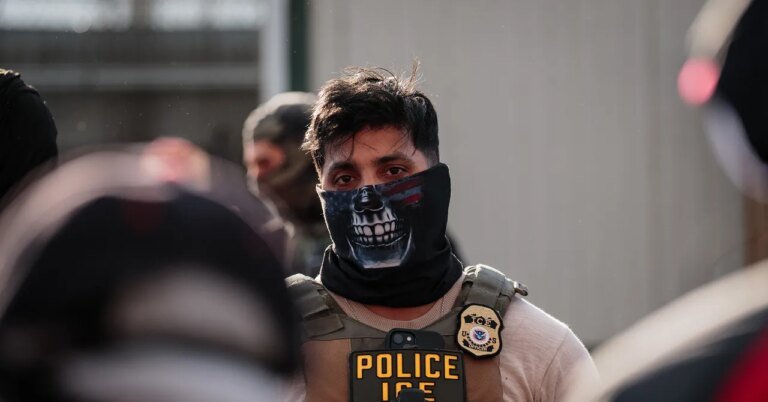 States Want ICE Agents to Show Their Faces. The Trump Administration Is Blocking Them