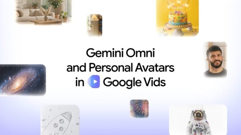 Google Vids gets AI video generation, editing tools and personal avatars with Gemini Omni