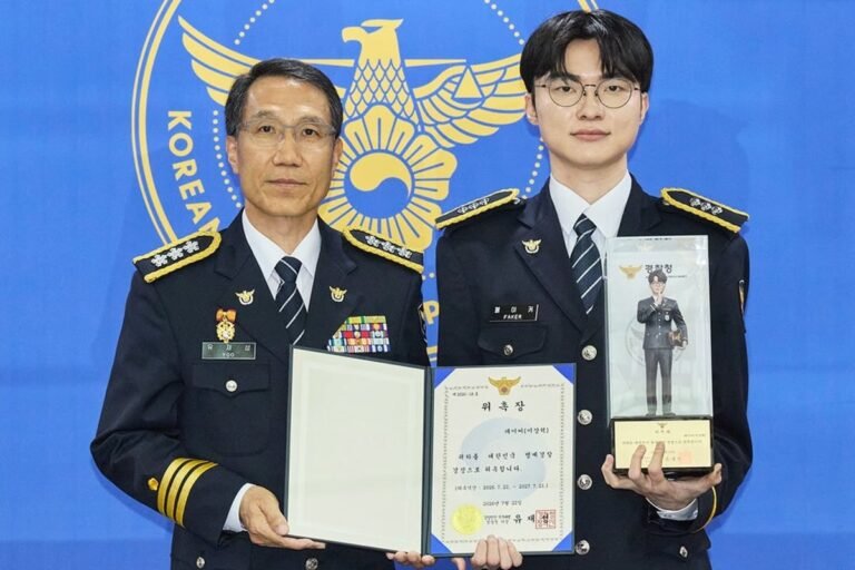 League of Legends GOAT Faker Joins South Korean Police