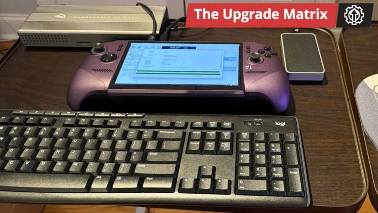 Upgrading an MSI Claw 8 EX AI+ handheld gaming PC with a 2TB SSD