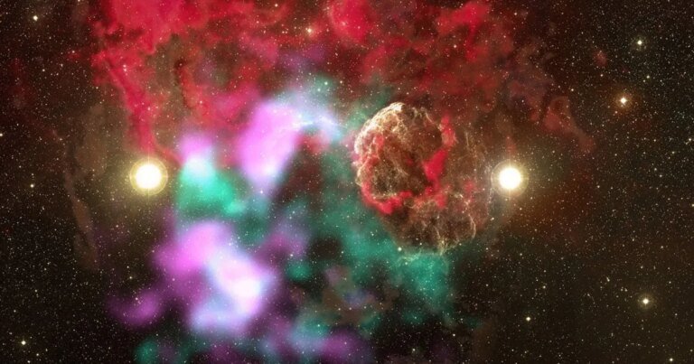 Is this the first known binary system to produce two supernova remnants?