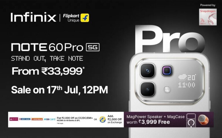 Infinix Note 60 Pro Gets Two New Colors in India: Mist Titanium and Frost Silver Join the Lineup