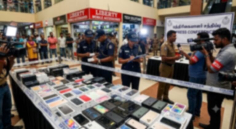 Police seize illegally imported smartphones worth Rs. 50M at Colpetty shop | Sri Lanka News | Ada Derana