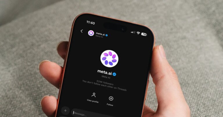 Meta AI is moving into your Threads DMs, where awkward AI chats belong