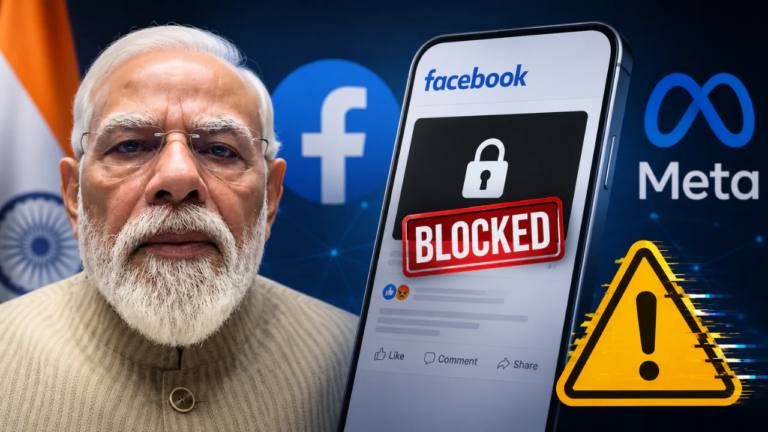 Meta says “technical glitch” led to PM Modi’s Facebook video being blocked in India