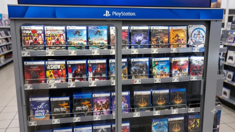 Sales of physical PlayStation games in the US fell in 2026.