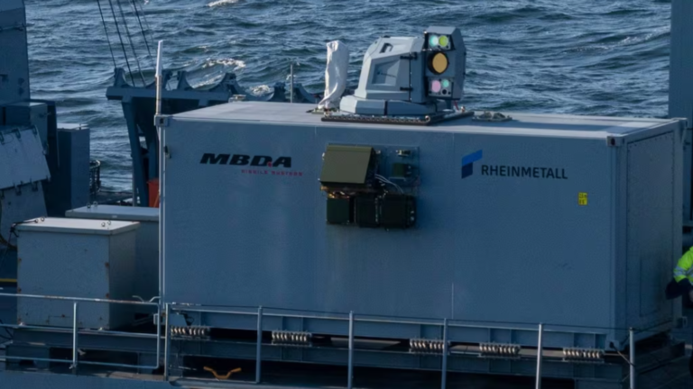 Germany’s new naval laser moves closer as powerful 100kW upgrade promises cheaper defense against drones and supersonic missile threats