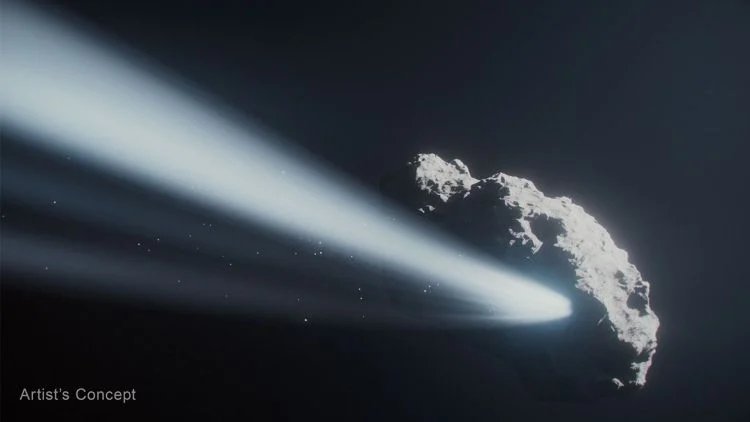 Spin-Reversing Comet May Face Self-Destruction
