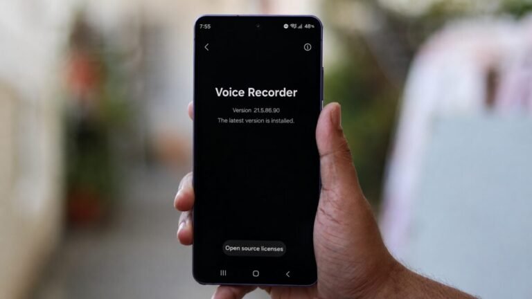 Samsung Voice Recorder to get cloud transcription, minor UI changes