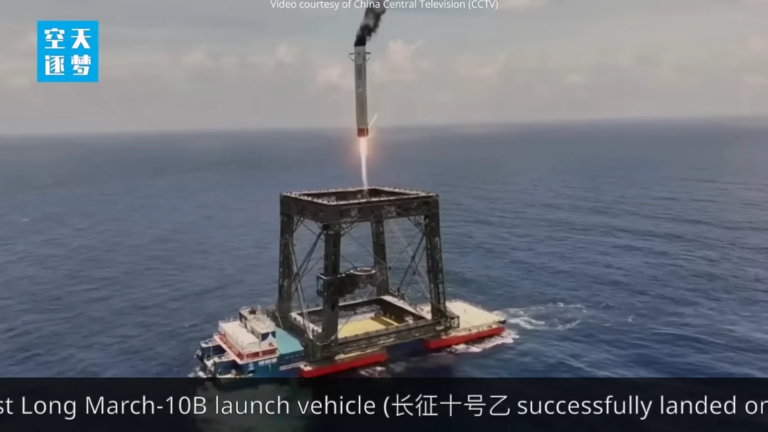 China Successfully Tests Reusable Long March-10B