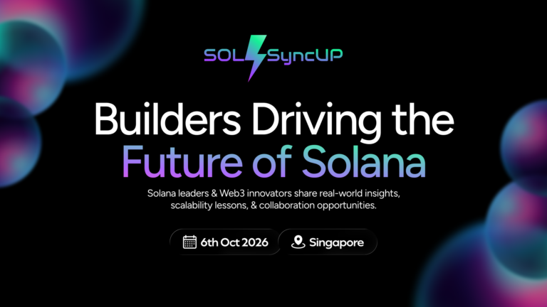 Sol SyncUp Hosts Infrastructure Summit Singapore to Standardize DePIN Architecture