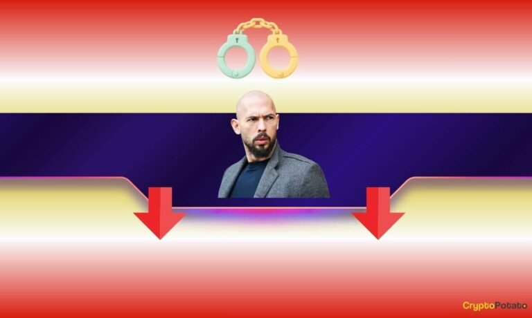 Andrew Tate’s Meme Coin Crashes 40% Since His Arrest: Details